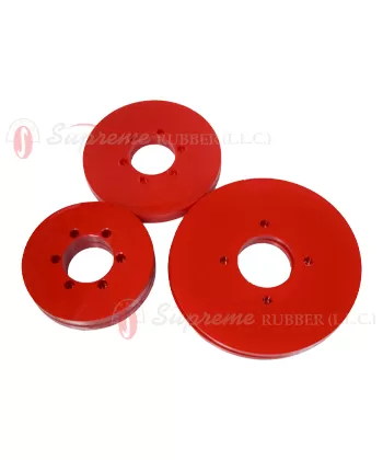 Supreme Rubber UAE PU Pipe Cleaning Pig Discs – Polyurethane Pipeline Pigging Seals